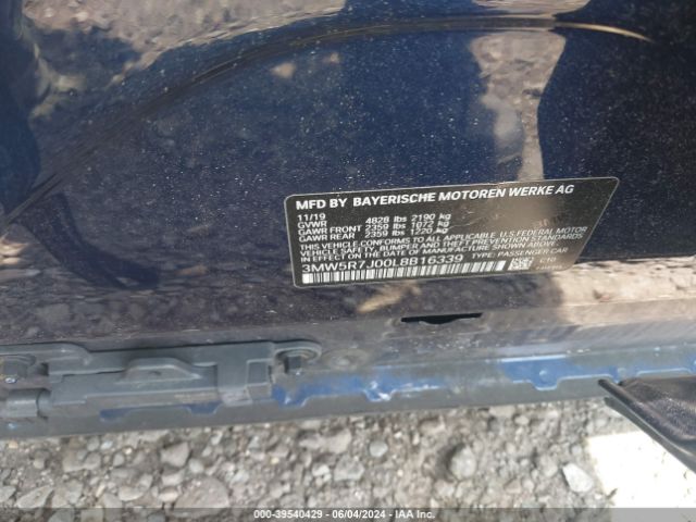 3MW5R7J00L8B16339 BMW 330i Xdrive