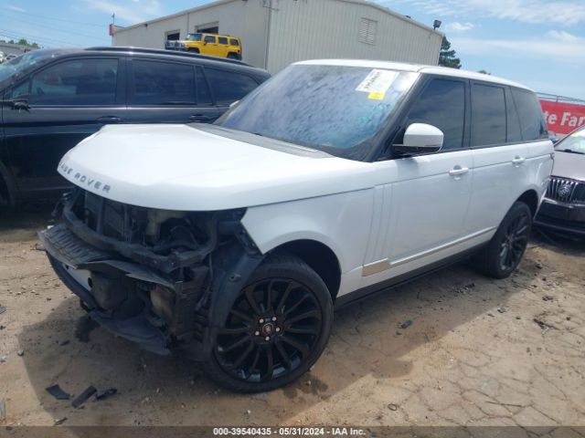 SALGS2KF6GA259515 Land Rover Range Rover 3.0l V6 Turbocharged Diesel Hse Td6