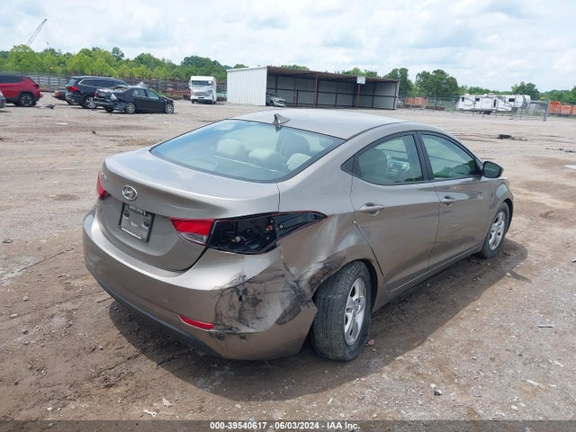 Hyundai ELANTRA SE 2015 5NPDH4AE4FH552009 Image 4
