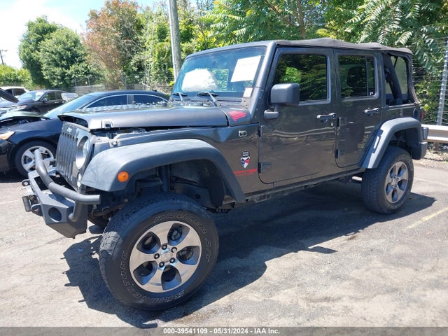 1C4BJWDGXHL657009 Jeep Wrangler Unlimited Sport 4x4