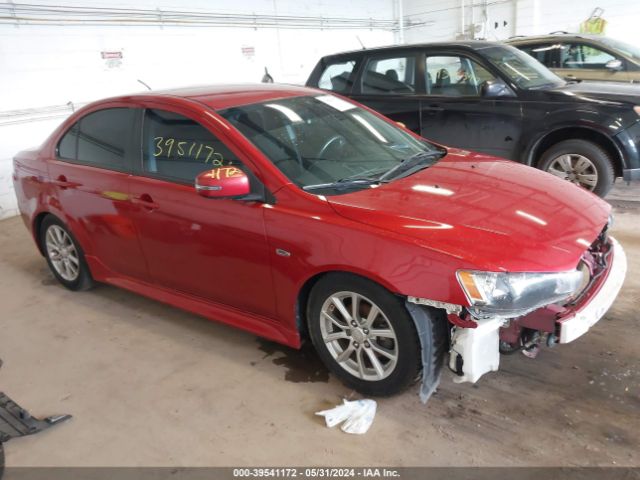 39541172 :رقم المزاد ، JA32U2FU7GU011596 vin ، 2016 Mitsubishi Lancer Es مزاد بيع