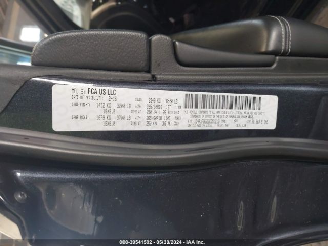1C4RJFBG2GC351213 Jeep Grand Cherokee Limited
