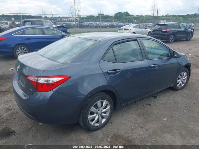 Toyota COROLLA LE 2016 2T1BURHE2GC526521 Image 4