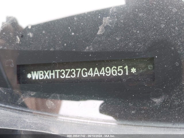 WBXHT3Z37G4A49651 BMW X1 Xdrive28i
