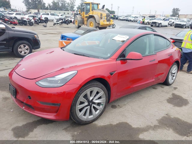 Tesla Model 3 Rear-wheel Drive 2022 5YJ3E1EA7NF286086 Image 2