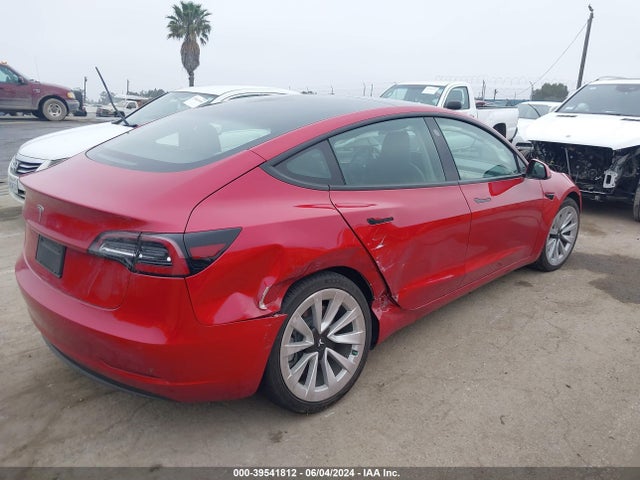 Tesla Model 3 Rear-wheel Drive 2022 5YJ3E1EA7NF286086 Image 4