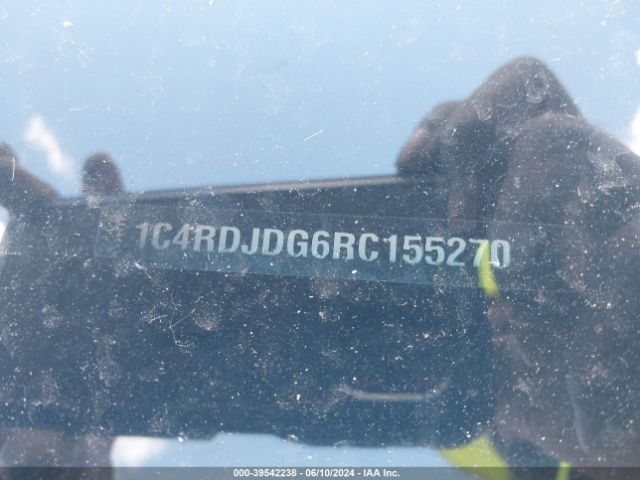 1C4RDJDG6RC155270 Dodge Durango Gt Plus Awd