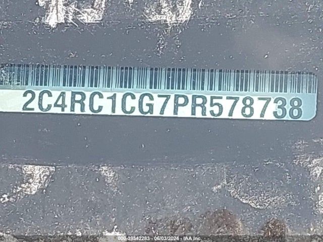 2C4RC1CG7PR578738 Chrysler Voyager Lx