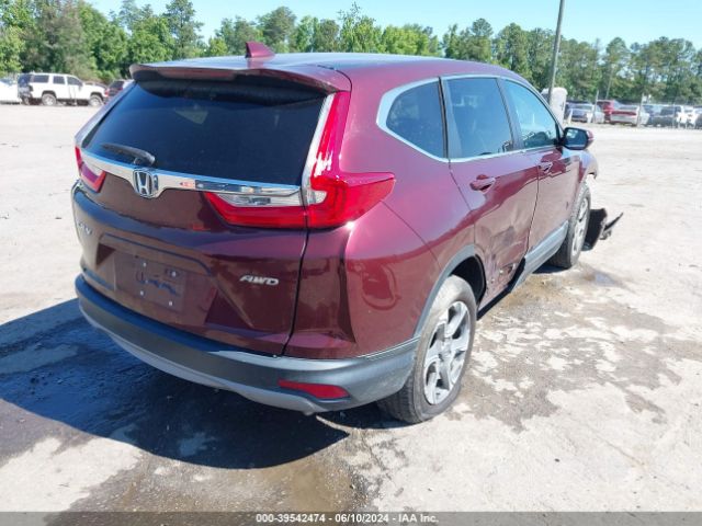 2HKRW2H85KH616908 Honda Cr-v Ex-l