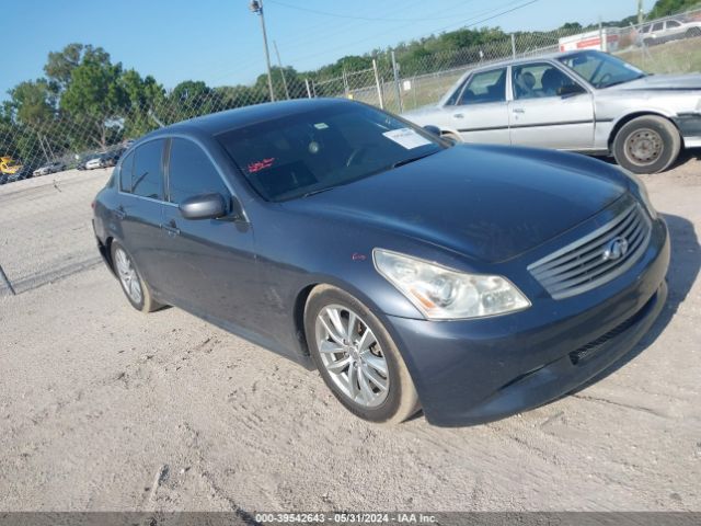 Auction sale of the 2007 Infiniti G35 Sport W/6-speed Manual, vin: JNKBV61E37M714584, lot number: 39542643
