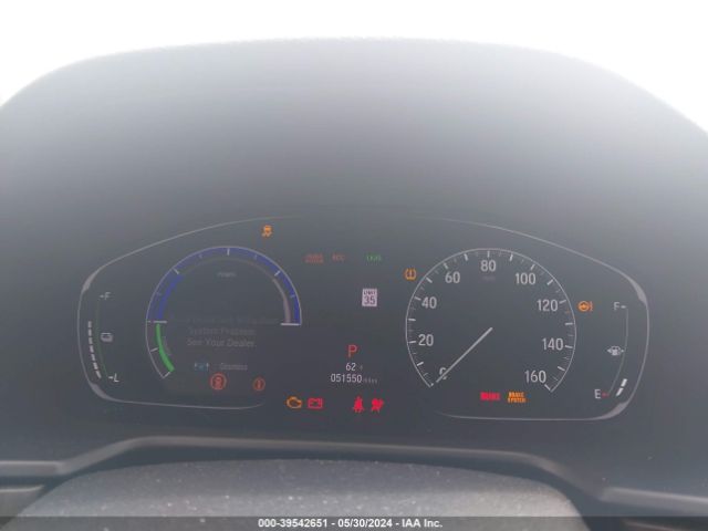 1HGCV3F58LA005420 Honda Accord Hybrid Ex-l