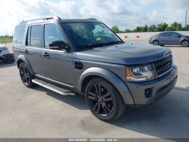 Auction sale of the 2016 Land Rover Lr4, vin: SALAK2V66GA801116, lot number: 39542691