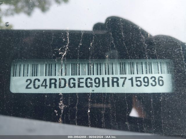 2C4RDGEG9HR715936 Dodge Grand Caravan Gt