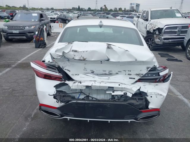 KMTG54TE9NU099062 Genesis G70 3.3t Rwd