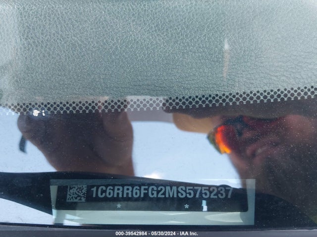 1C6RR6FG2MS575237 RAM 1500 Classic Tradesman Quad Cab 4x2 6'4 Box