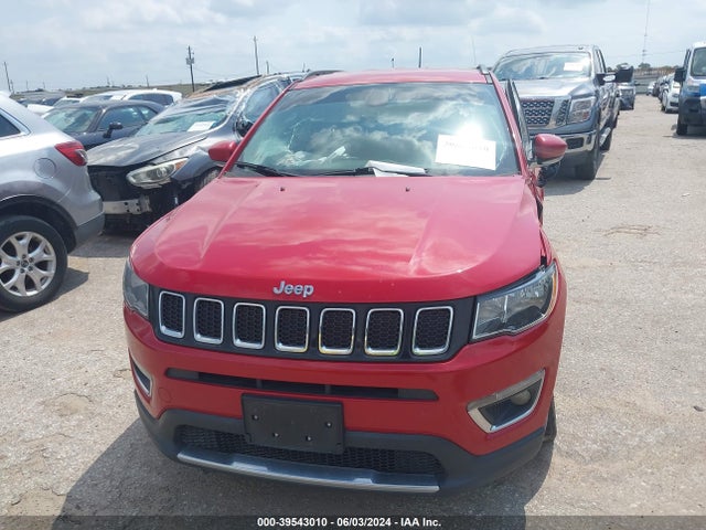 3C4NJCCB7KT679840 Jeep Compass Limited Fwd