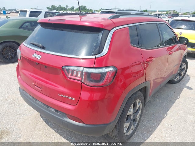 3C4NJCCB7KT679840 Jeep Compass Limited Fwd
