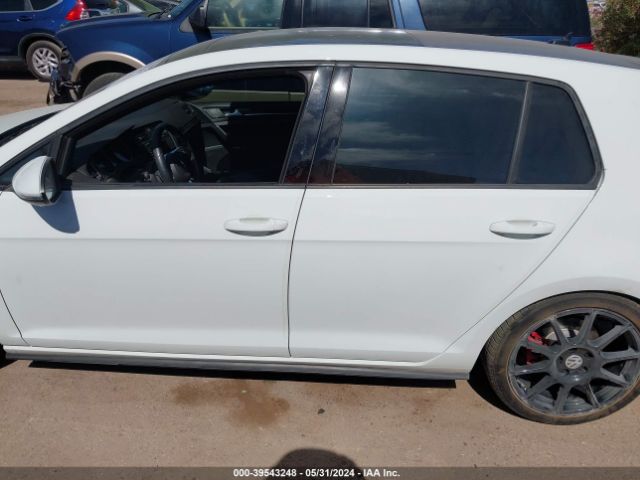 3VW4T7AU0FM080714 Volkswagen Golf Gti 2.0t Se 4-door