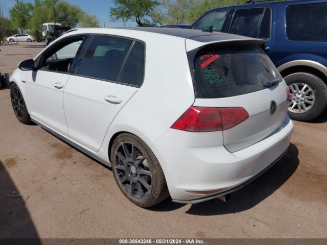 3VW4T7AU0FM080714 Volkswagen Golf Gti 2.0t Se 4-door