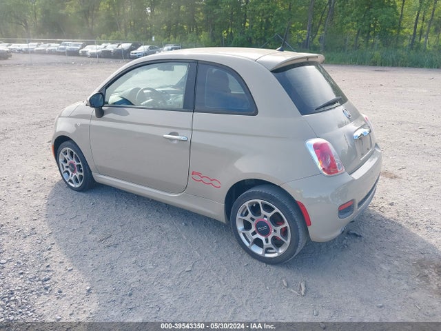 2012 FIAT 500 3C3CFFBR8CT212473 Photo 2