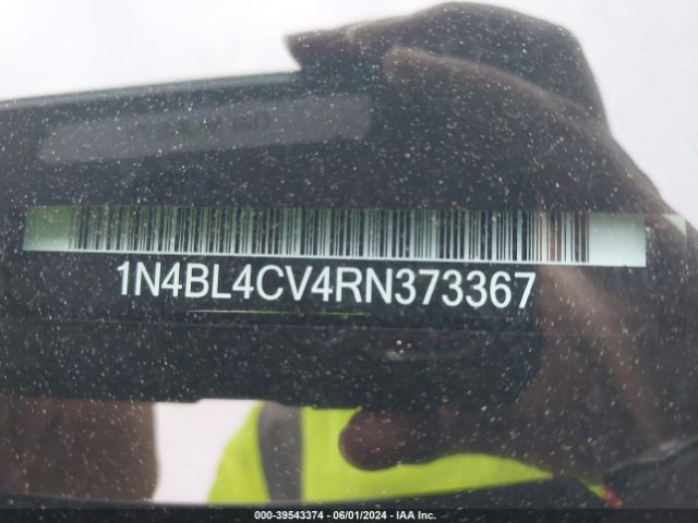 1N4BL4CV4RN373367 Nissan Altima Sr Fwd