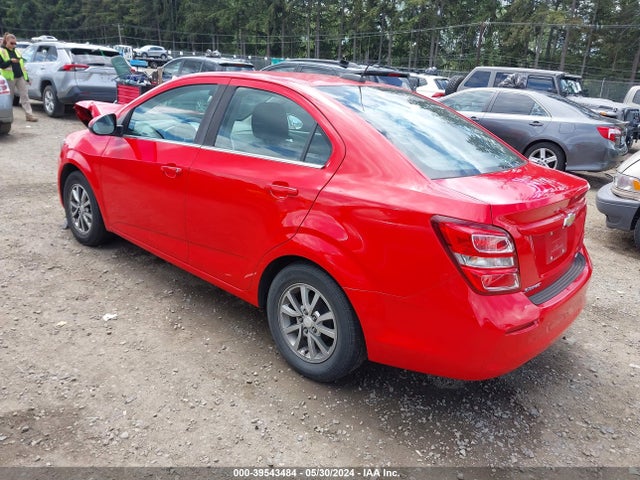 Chevrolet Sonic Lt Auto 2017 1G1JD5SH1H4125451 Image 3