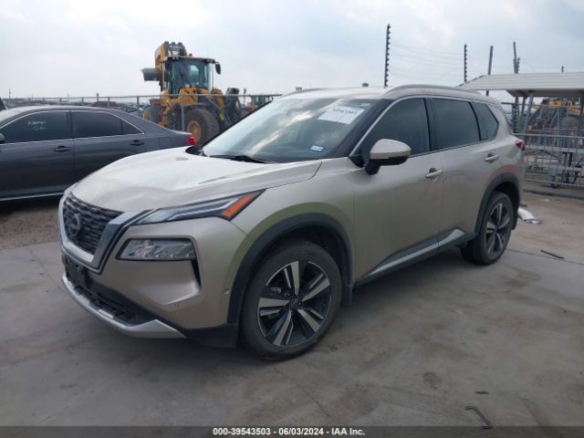 JN8BT3DCXPW101774 Nissan Rogue Platinum Fwd