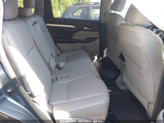 Toyota Highlander Xle 2017 5TDJZRFH7HS454881 Image 8