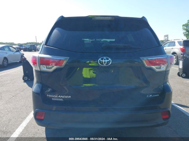 5TDBKRFH0FS140690 Toyota Highlander Le V6