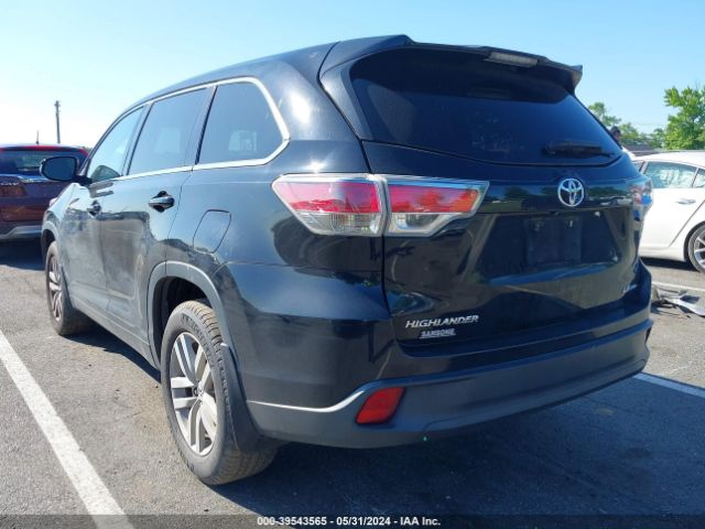 5TDBKRFH0FS140690 Toyota Highlander Le V6