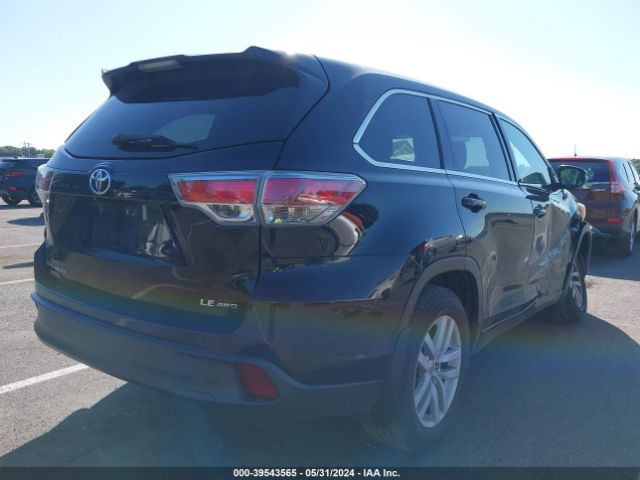 5TDBKRFH0FS140690 Toyota Highlander Le V6