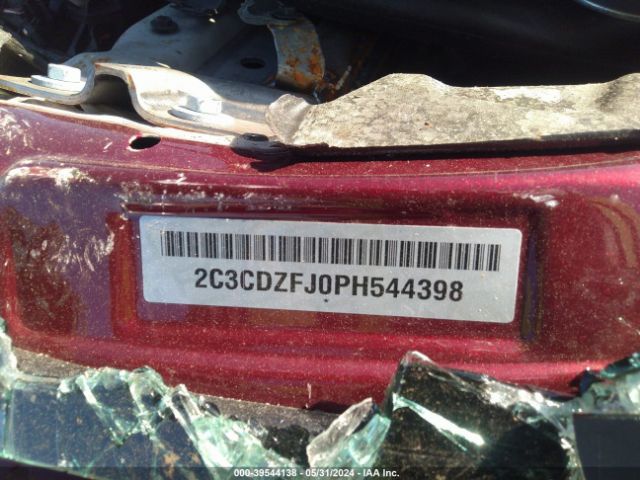 2C3CDZFJ0PH544398 Dodge Challenger R/t Scat Pack
