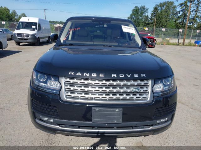 SALGS2VF9GA278880 Land Rover Range Rover 3.0l V6 Supercharged Hse