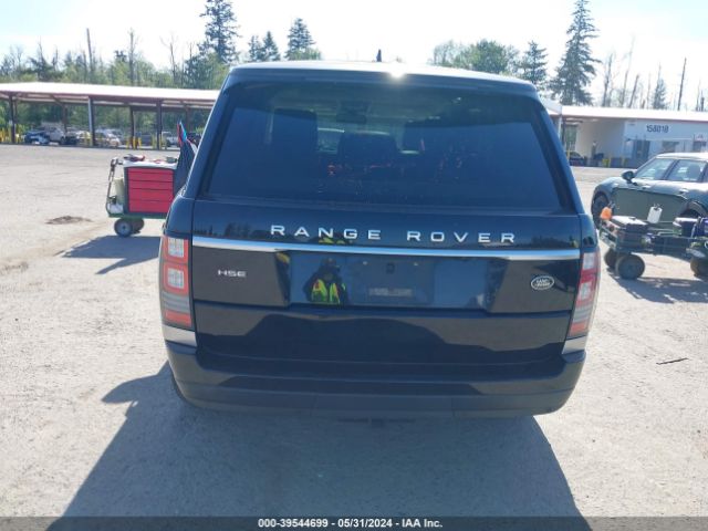SALGS2VF9GA278880 Land Rover Range Rover 3.0l V6 Supercharged Hse