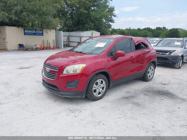 Chevrolet Trax 1ls 2015 KL7CJKSB0FB141312 Image 2