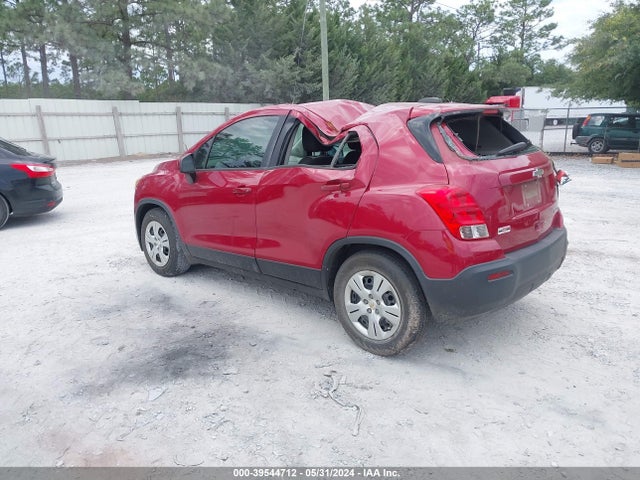 Chevrolet Trax 1ls 2015 KL7CJKSB0FB141312 Image 3
