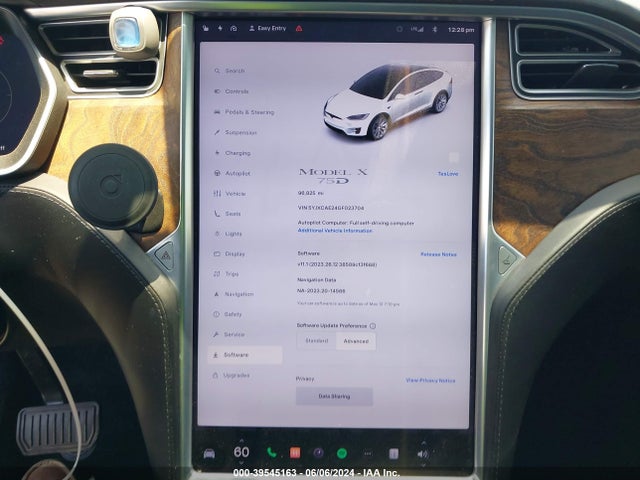 Tesla Model X 60d/70d/75d/90d 2016 5YJXCAE24GF023704 Image 18