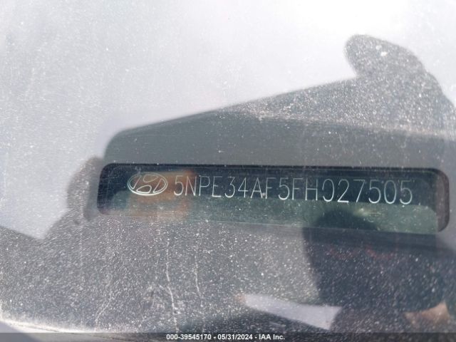 5NPE34AF5FH027505 Hyundai Sonata Sport
