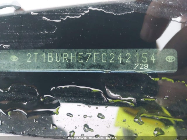 Toyota Corolla S Plus 2015 2T1BURHE7FC242154 Image 18