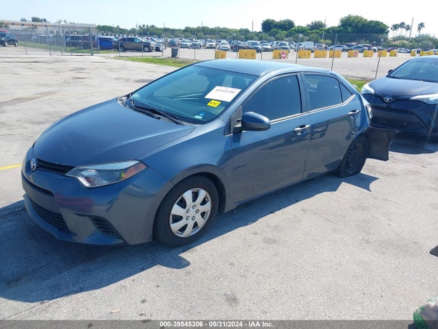 Toyota COROLLA L 2014 2T1BURHE2EC209576 Image 2