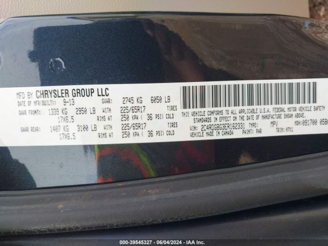 2C4RDGBG3ER162331 Dodge Grand Caravan American Value Pkg