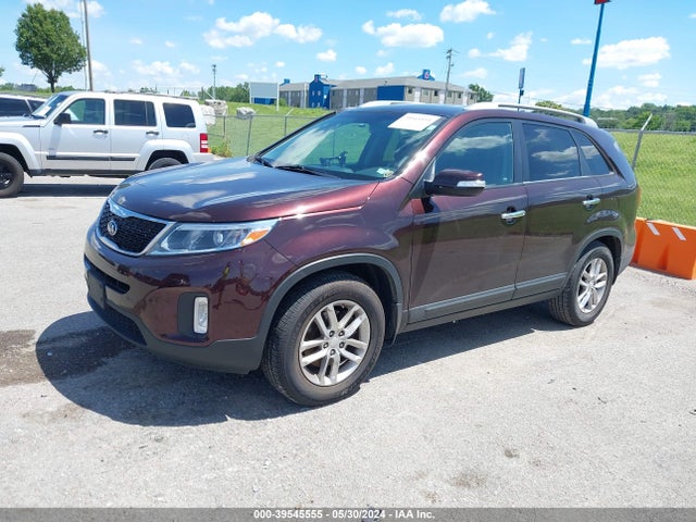 KIA Sorento Lx V6 2014 5XYKT4A76EG537654 Image 2