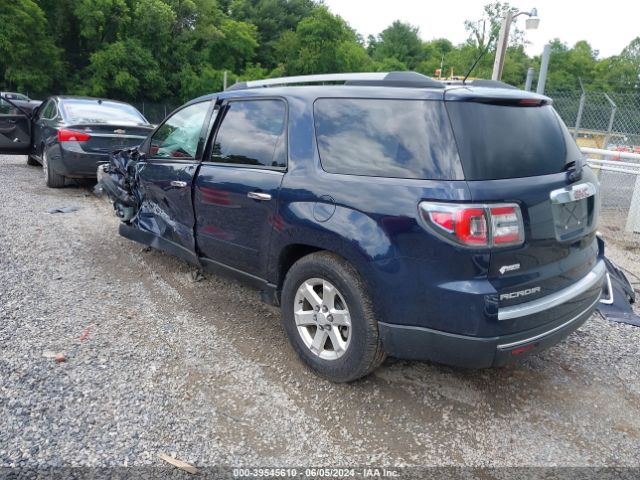 1GKKVPKDXFJ116493 GMC Acadia Sle-2