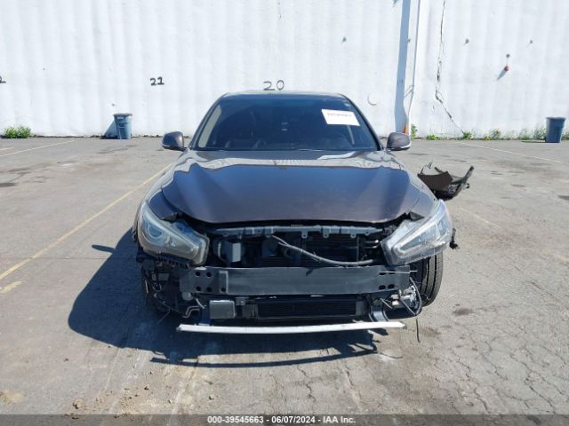 JN1FV7AP7GM421137 Infiniti Q50 3.0t Red Sport 400