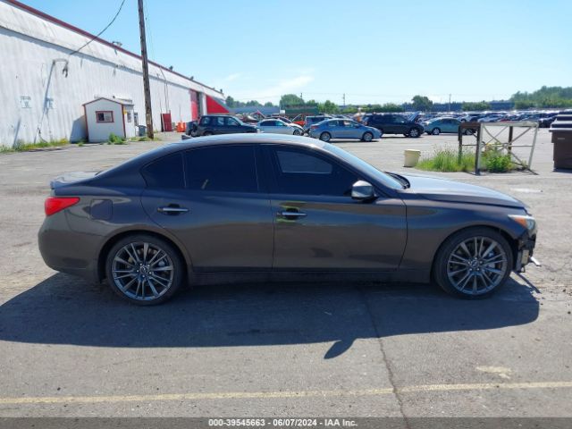 JN1FV7AP7GM421137 Infiniti Q50 3.0t Red Sport 400