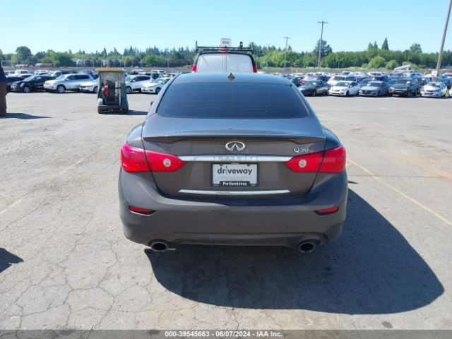 JN1FV7AP7GM421137 Infiniti Q50 3.0t Red Sport 400