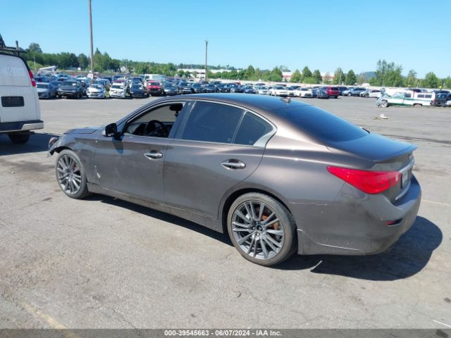 JN1FV7AP7GM421137 Infiniti Q50 3.0t Red Sport 400