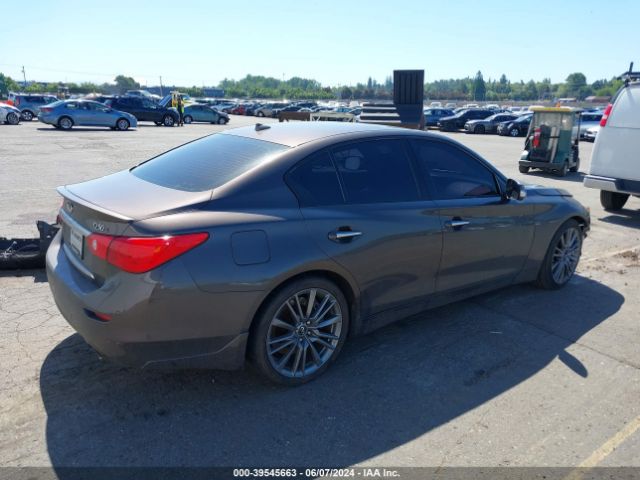JN1FV7AP7GM421137 Infiniti Q50 3.0t Red Sport 400