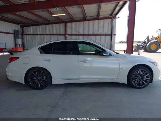 JN1FV7AP0GM421142 Infiniti Q50 3.0t Red Sport 400