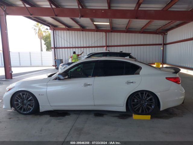 JN1FV7AP0GM421142 Infiniti Q50 3.0t Red Sport 400